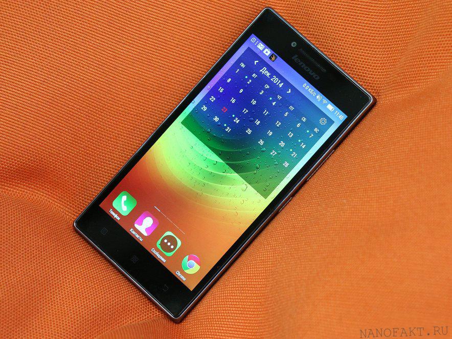 Смартфон Lenovo P70 – больше месяца без подзарядки