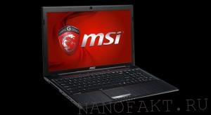 Ноутбук MSI