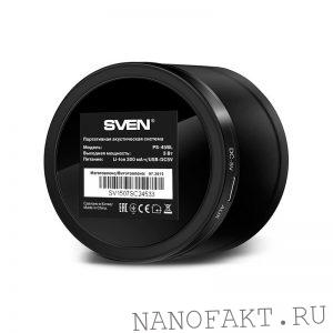 Обзор bluetooth-колонки sven ps-40bl